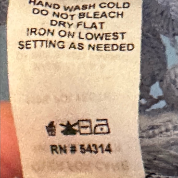 ⚡️B. Darlin Dress⚡️ Pale blue with embroidered flower design. - Picture 7 of 8